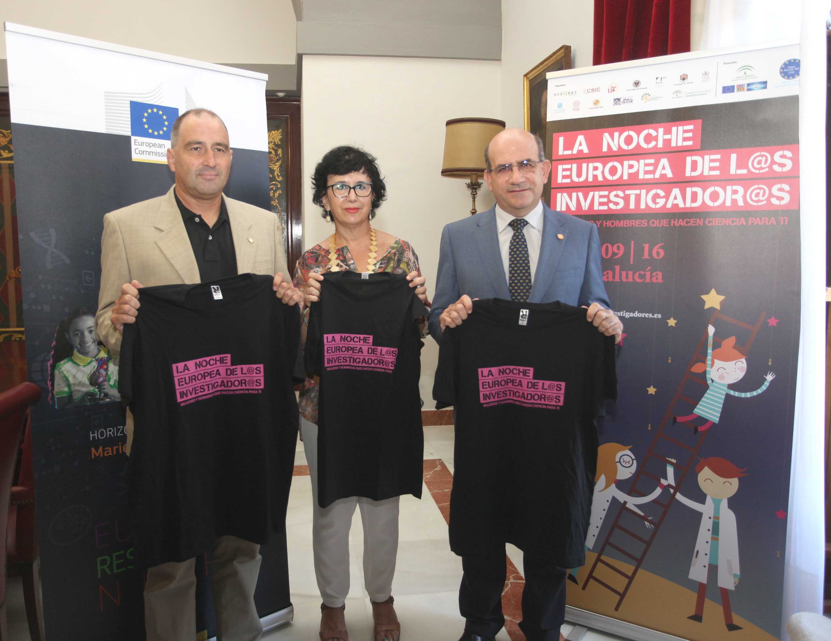 Presentación de La Noche Europea de los Investigadores en Sevilla.