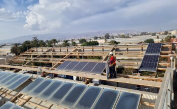 Fotografía ilustrativa de la actividad COOLSPACES4LIFE: refrigeración solar para mitigar el cambio climático