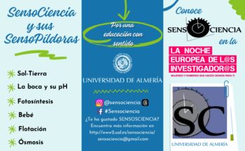 Fotografía ilustrativa de la actividad SensoCiencia: Aprendiendo con sentido, sensores y sensaciones