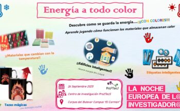 Fotografía ilustrativa de la actividad ¡Energía a Todo Color! Aprende a cómo se guarda el calor con ciencia y diversión