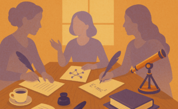 Fotografía ilustrativa de la actividad Ciencia en pequeñas dosis – Sala de Juntas – ¿Por qué no las conoces? Escritoras en la sombra