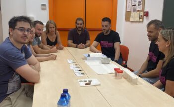 Fotografía ilustrativa de la actividad De residuo a recurso: nuevos materiales para construir y catalizar