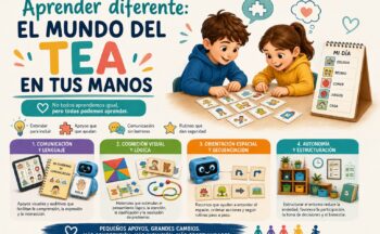 Fotografía ilustrativa de la actividad Aprender diferente: el mundo del TEA en tus manos