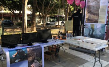 Fotografía ilustrativa de la actividad Entre tierra, aire y mar: La investigación sobre patrimonio arqueológico e histórico – Proyecto AQVIVERGIA