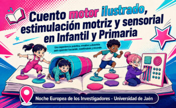 Fotografía ilustrativa de la actividad Cuento motor ilustrado, estimulación motriz y sensorial en Infantil y Primaria