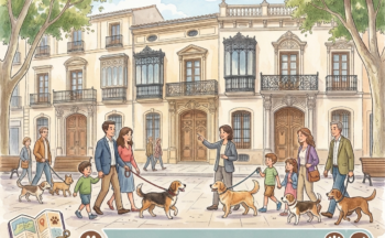 Fotografía ilustrativa de la actividad Paseo urbano l  Las casas-palacio de los comerciantes de la Alameda Principal. Conocer el patrimonio cultural de proximidad acompañado de nuestras mascotas