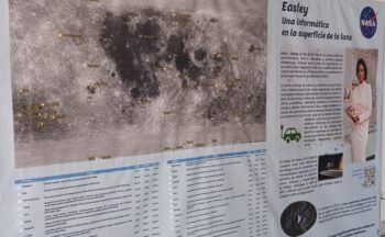 Fotografía ilustrativa de la actividad Easley, una informática en la superficie de la luna