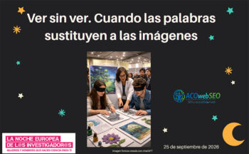 Fotografía ilustrativa de la actividad Ver sin ver. Cuando las palabras sustituyen a las imágenes