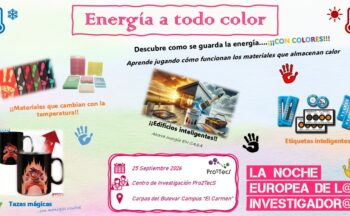 Fotografía ilustrativa de la actividad ¡Energía a Todo Color! Aprende a cómo se guarda el calor con ciencia y diversión