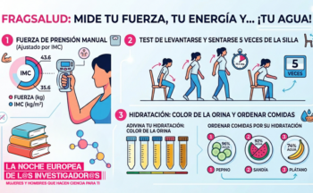 Fotografía ilustrativa de la actividad FragSalud: Mide tu fuerza, tu energía y… ¡tu agua!