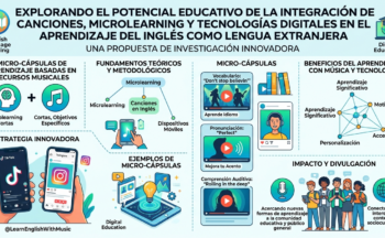 Fotografía ilustrativa de la actividad Aprender inglés con canciones en la era digital: una propuesta de microlearning apoyada en tecnologías educativas