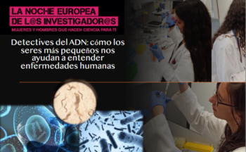 Fotografía ilustrativa de la actividad Detectives del ADN: cómo los seres más pequeños nos ayudan a entender enfermedades humanas