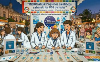Fotografía ilustrativa de la actividad Misión AGUA: Pequeños científicos salvando los ODS de todos