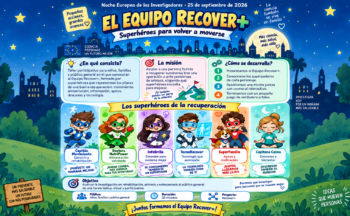 Fotografía ilustrativa de la actividad El Equipo Recover+: superhéroes para volver a moverse