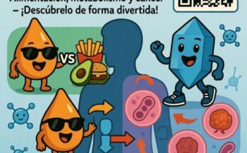 Fotografía ilustrativa de la actividad ¿Qué metabolito eres? Descubre la relación entre la alimentación y el cáncer