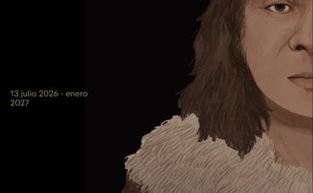 Fotografía ilustrativa de la actividad Visita guiada a la Exposición «El declive neandertal hace 45 000 años. Crisis climática y la llegada del Homo sapiens”
