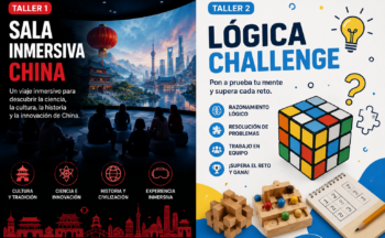 Fotografía ilustrativa de la actividad Talleres | ‘Sala Inmersiva China’ y ‘Lógica Challenge’