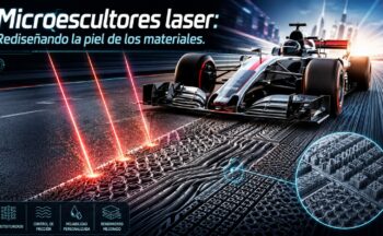 Fotografía ilustrativa de la actividad Microescultores láser: Rediseñando la piel de los materiales