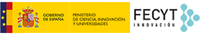Logotipo de la Fundación Española para la Ciencia y la Tecnología - FECYT - Ministerio de Ciencia, Innovación y Universidades